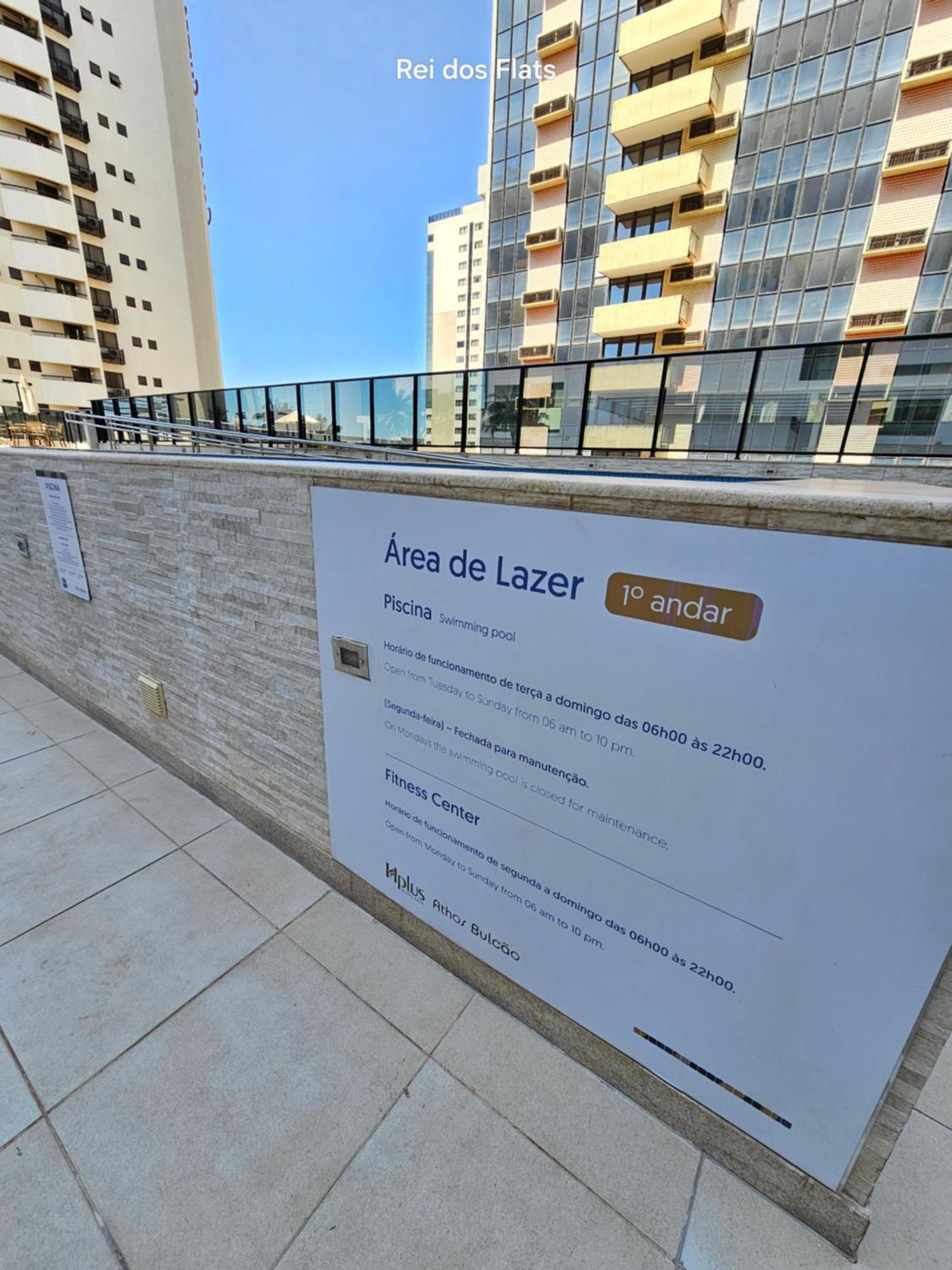 Hotel Athos Bulcao Cobertura Duplex By Rei Dos Flats Brasília Exteriér fotografie
